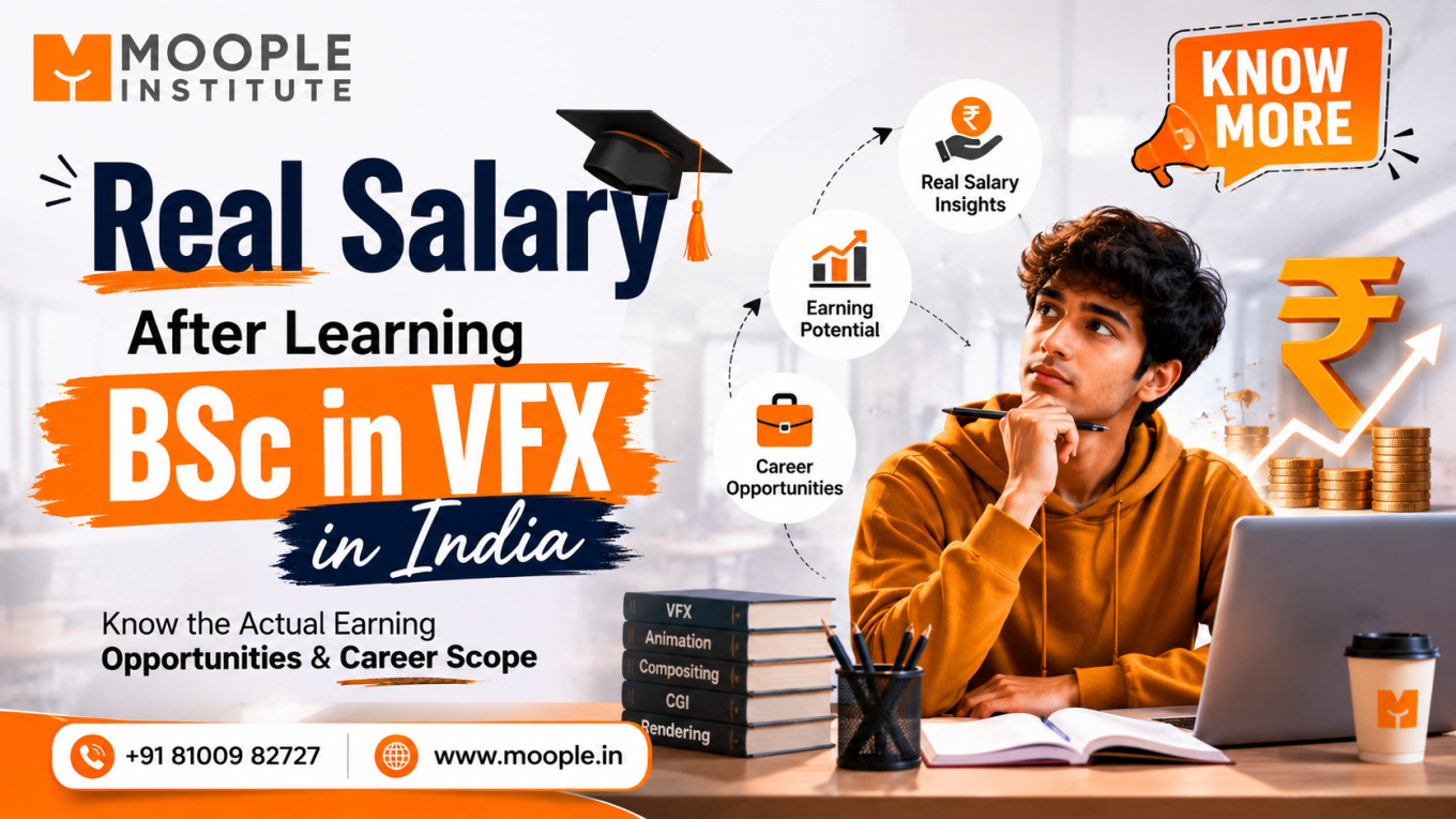 Real Salary After Learning BSc in VFX in India